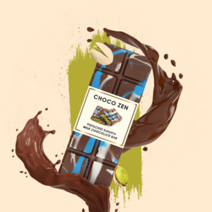 Pistachio Kunafa Milk Chocolate -65g