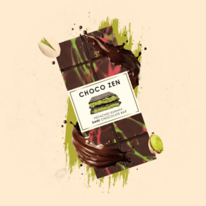 Pistachio Kunafa Dark Chocolate -190g