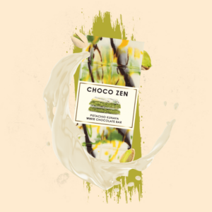 Pistachio Kunafa White Chocolate -190g