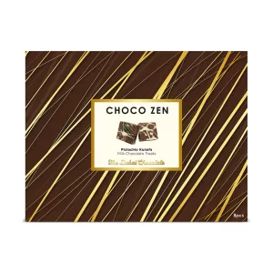 Premium Pistachio Kunafa Milk Chocolate Treats 8pcs