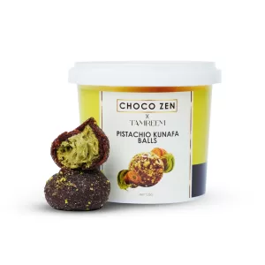 Choco Zen Pistachio Kunafa Date Balls