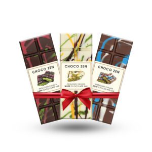 Premium Pistachio Kunafa Bundle Flavors (Milk Chocolate, Dark Chocolate, White Chocolate/ 65g)