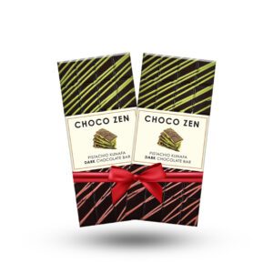 Premium Pistachio Kunafa Chocolate (Dark Chocolate, Pack of 2 Pcs /100g)