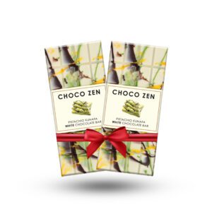 Premium Pistachio Kunafa Chocolate (White Chocolate, Pack of 2 Pcs /100g)