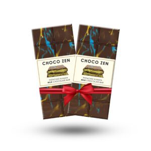 Premium Pistachio Kunafa Chocolate (Milk Chocolate, Pack of 2 Pcs /190g)