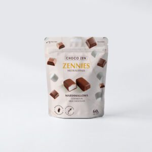 Zennies Milk Chocolate Marshmallows – 60g